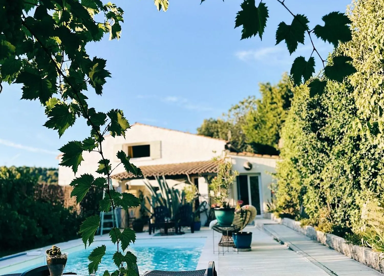 Holiday home Cabanon Aloe Avec Piscine Chauffee & Bain Nordique Villa Veaux France